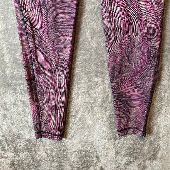 Lululemon Swift Speed High-Rise‎ Tight 28" Dimensional Sonic Pink Multi Sz 8 - Picture 3 of 8